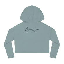 Load image into Gallery viewer, MuurWear Women’s Cropped Hooded Sweatshirt